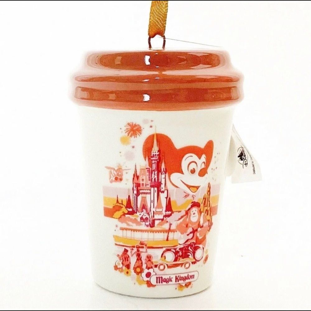WDW 50th Anniversary Starbucks Ornament